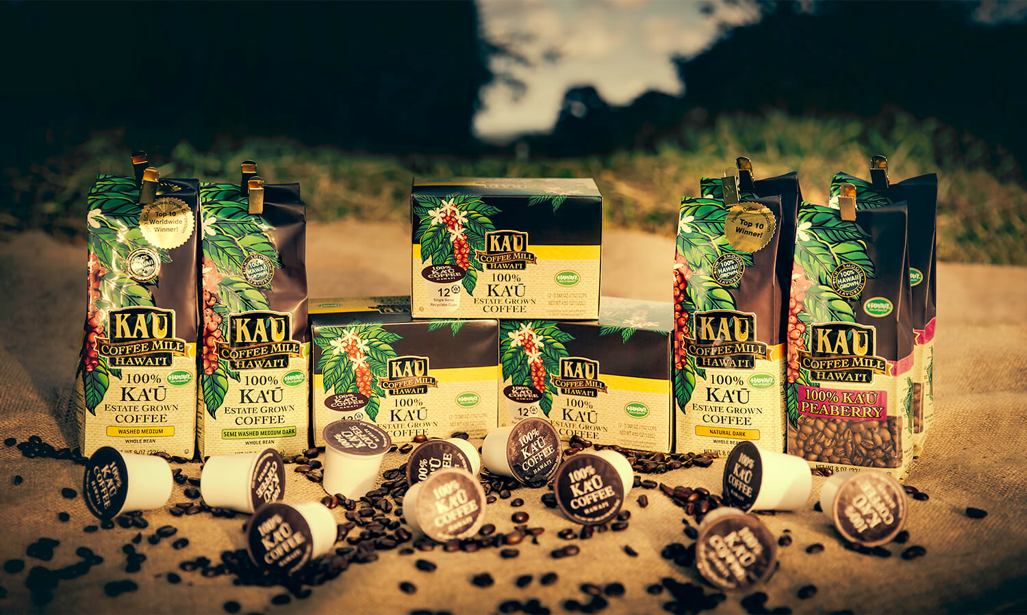 Kau Coffee Mill Coffee