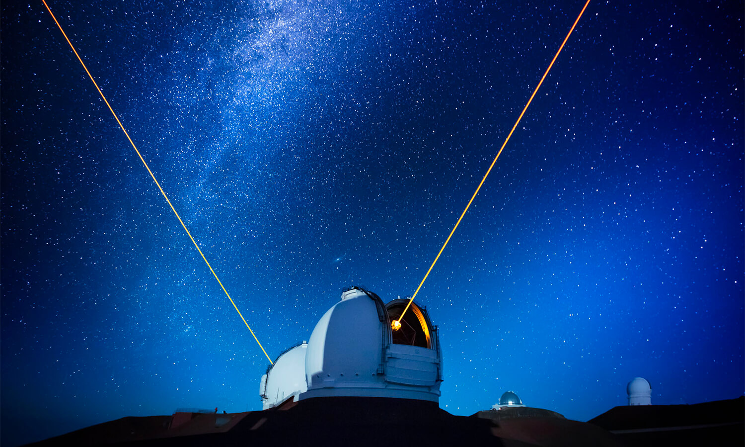 Keck Twin Lasers