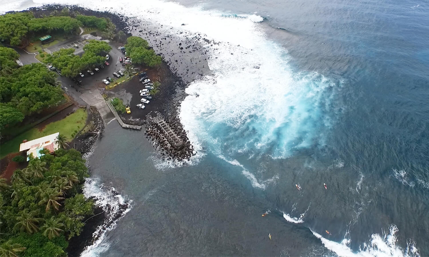 Pohoiki Beach - Pre - Eruption